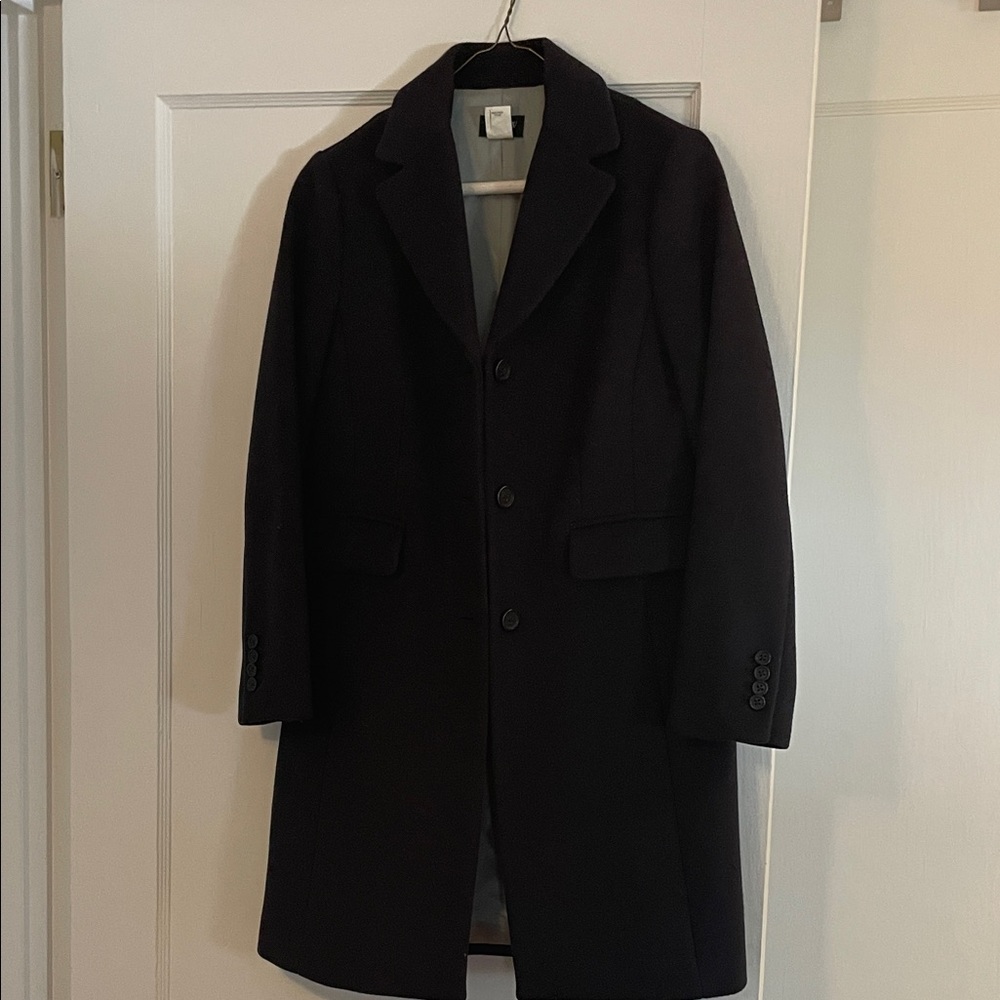 J. Crew Women's Black Day Coat